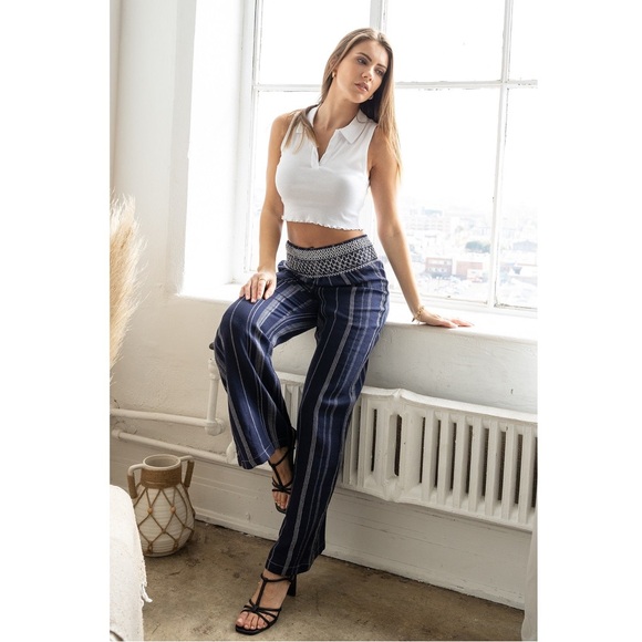 Cali1850 Pants - Cali 1850 Los Angeles Wide Leg Pants